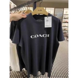 Áo thun cổ tròn tay ngắn có Logo cổ điển COACH C9693