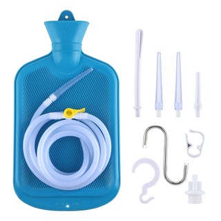 Hailicare Enema Kit 2L Enema Túi cho ruột kết Detox Cà phê Làm sạch Enemas