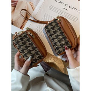 Mới Nhất Ví Đựng Tiền Xu Nữ Nhỏ Mini Dễ Thương Vải Dây Kéo Túi Chìa Khóa Đa Năng Cầm Tay Ví Nhỏ