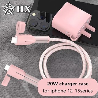 HX Nâng cấp mới Bảo vệ dây bọc toàn bộ / Bảo vệ cổng cáp sạc silicon / Bộ sắp xếp cáp cho Android