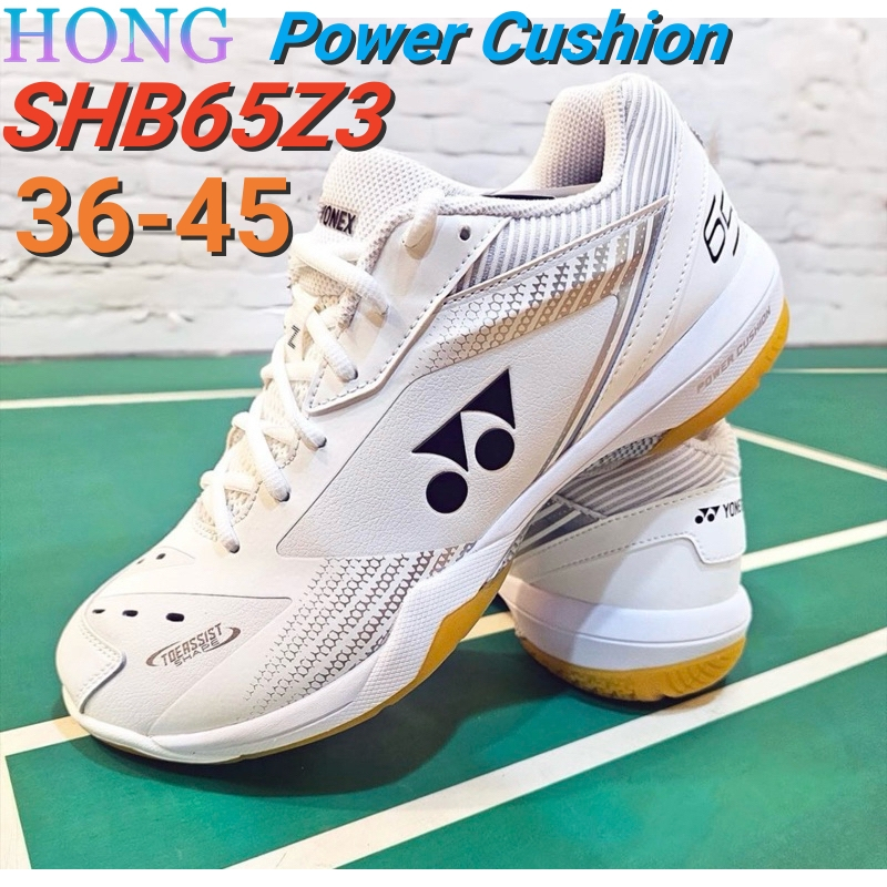 Yonex Power Cushion 65Z3 Giày Cầu Lông Trắng Cho Nam Nữ Cao Cấp yonex Chất Lượng Giày Cầu Lông