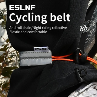 Dây đai quần xe đạp xe đạp đường bộ đi xe đạp phản quang gaiters viền, đi bộ đường dài ngoài trời, dây đai chân chạy bộ ban đêm