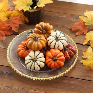 Quả Bí Ngô Giả Mini Trang Trí Halloween