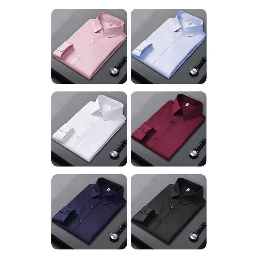 Áo Sơ Mi Tay Dài Dáng Rộng Cỡ Lớn Thời Trang Mùa Thu Cho Nam Zfmc40777