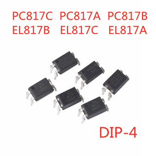 Bộ 50 pc817a pc817b pc817c pc817 dip-4 el817c el817b el817a el817 dip4 optocoupler chip