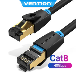 Dây cáp mạng Vention CAT8 40Gpbs ethernet Cáp Mạng 2000Mhz RJ45 SFTP tốc độ cao chuyên nghiệp Dây cáp