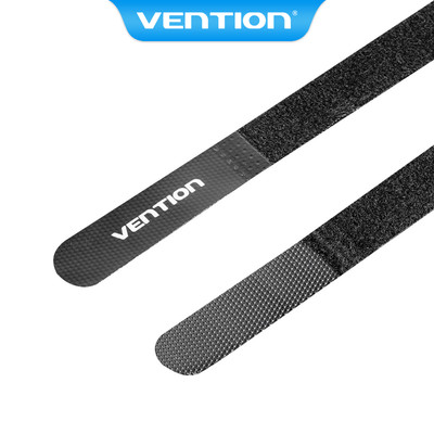 Phụ kiện quấn cáp sạc USB Vention tự dính bằng nilon 120-180mm