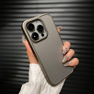 【Hight quality/Matte acrylic hard case/Carbon fiber texture/Black】ốp lưng compatible for iPhone 13 14 15 pro max case