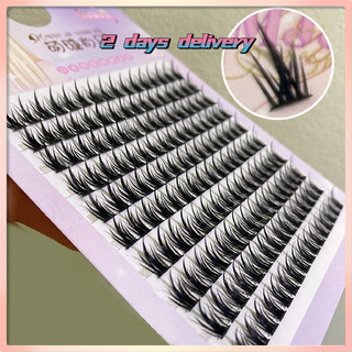 【⚡₫32.000！！⚡&Gửi keo】MengJieShangPin 10 hàng lông mi giả lúa mì FAICCIA với keo nối mi Hình dạng quỷ nhỏ dày và dài tự nhiên