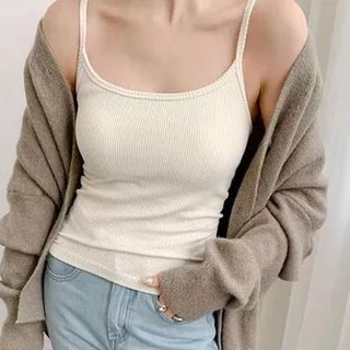 Gjcute Áo 2 dây có mút ngực hàng,áo hai dây nữ