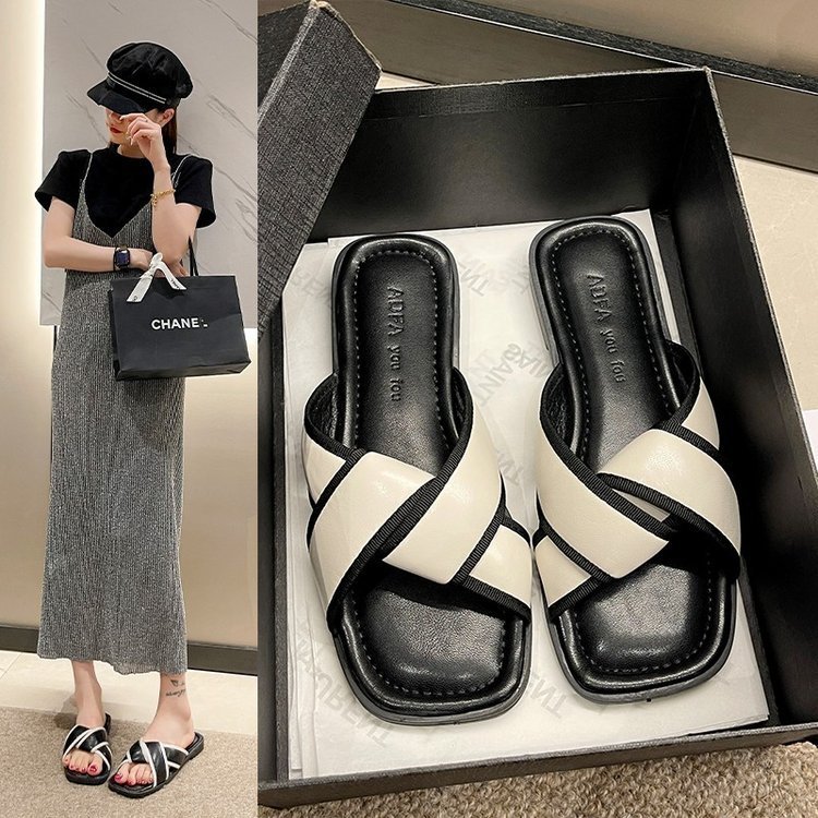 C&S Dép sandal nữ 2024 Mùa hè Kiểu Dáng Thời Trang 23071301