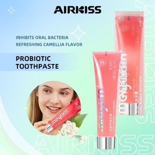 Airkiss Ubat Gigi Kem đánh răng sảng khoái Ức chế vi khuẩn miệng Sạch sẽ & Tươi Miệng Hồng 110g