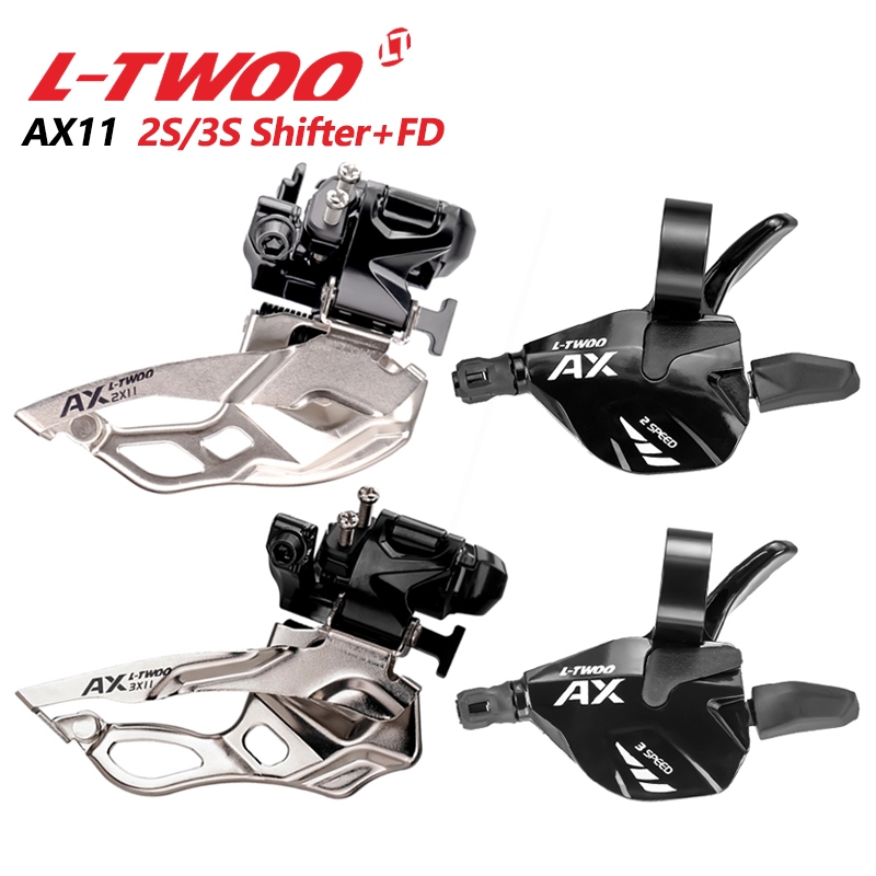 Ltwoo AX11 2 Tốc Độ 3 Tốc Độ Sang Số Đòn Bẩy Phía Trước Derailleur Kích Hoạt Groupset 2s / 3s Sang S