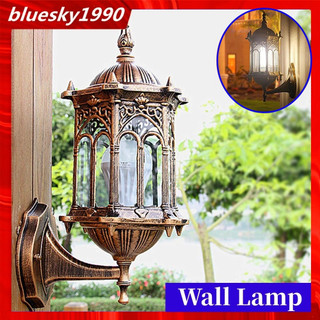 Đèn vách chống nước【Bluesky1990】đèn tường cột cổng, đèn sân vườn chống gỉ sét, đèn hành lang, ban công