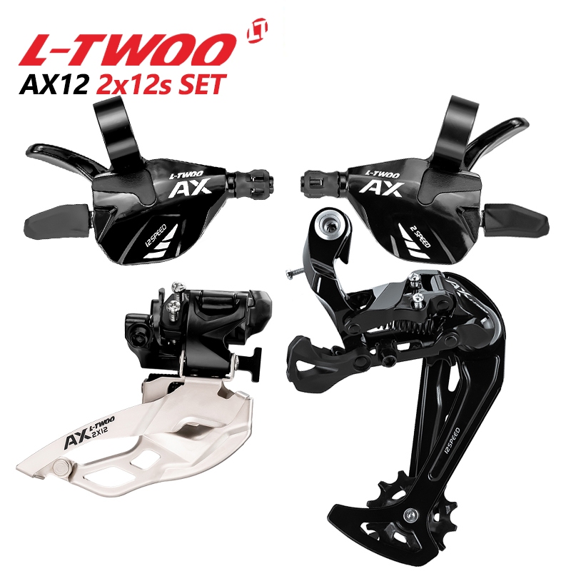 Ltwoo AX12 2x12 Tốc Độ 3x12 Tốc Độ Groupset 24 / 36 Tốc Độ Sang Số Đòn Bẩy Phía Trước Derailleur Phía Sau Derailleur 2x12s Cho Xe Đạp MTB