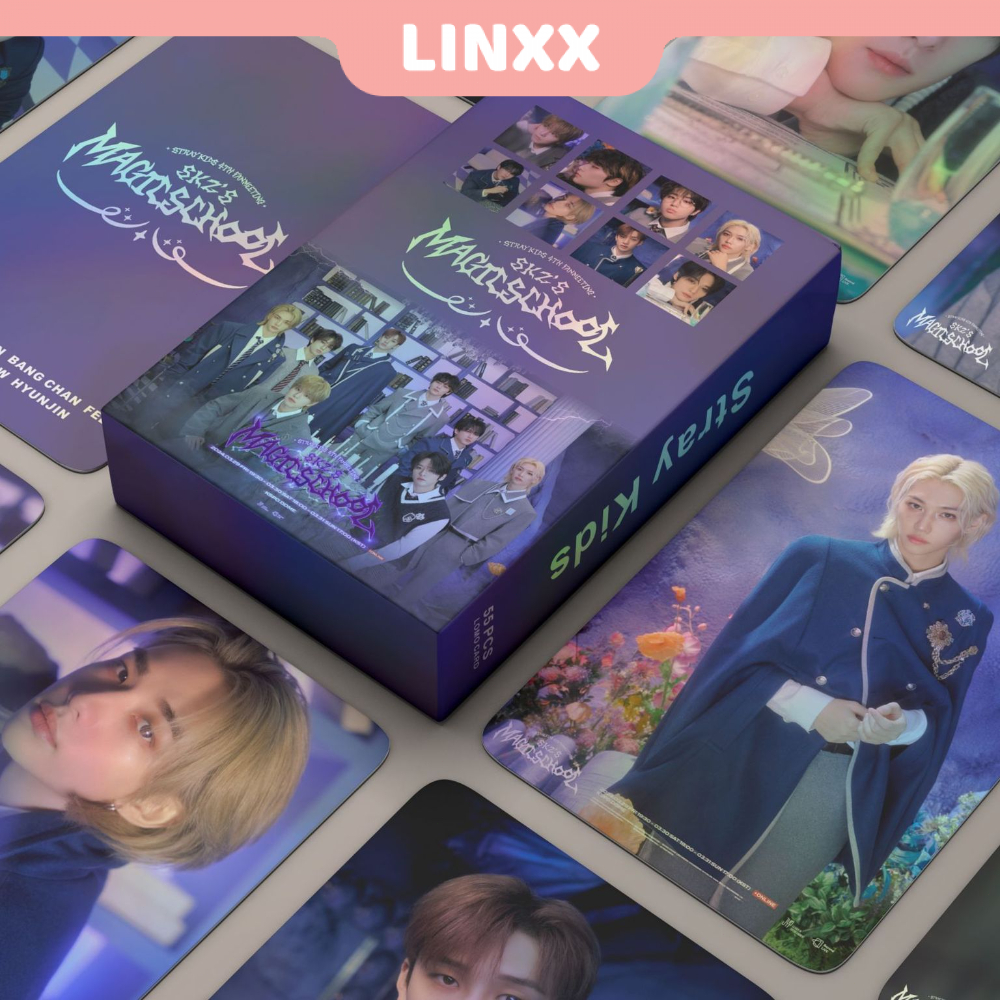 Linxx 55 Chiếc Stray Kids Magic Schoo 5 Ngôi Sao Ngày Hoàn Hảo Album Lomo Card Kpop Photocard Bưu Thiếp Series