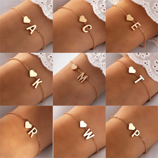 26 chữ Cái Vòng Tay Tình Yêu Thời Trang Nam Nữ Vòng Tay Cặp Đôi Vàng Quà Tặng Lễ Hội
