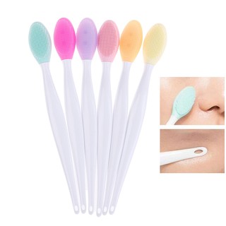 Cọ Silicone Làm Sạch Lỗ Chân Lông / Mụn Đầu Đen Trên Mũi Tiện Dụng