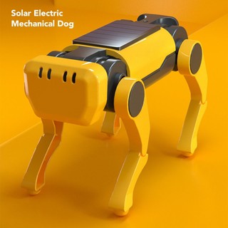 Có thể bán buôn đồ chơi chú chó robot sử dụng năng lượng mặt trời diy toyroom hàng giao ngay