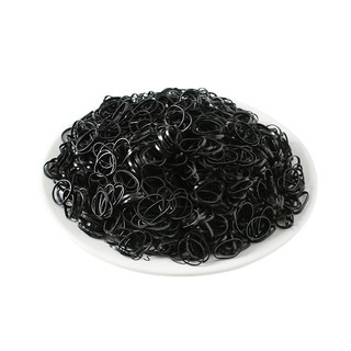 Set 1000 dây thun buộc tóc co giãn sử dụng một lần