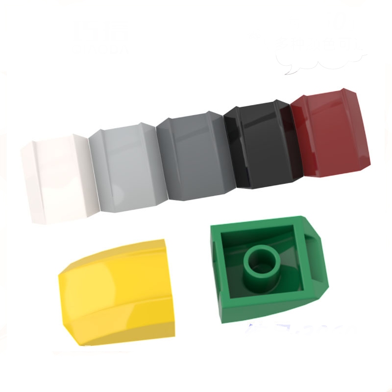 10 Chiếc Công Nghệ Cao Lắp Ráp Hạt 30602 Cong 2x2 Gạch Khối Xây Dựng Bộ Đồ Chơi Có Thể Thay Thế Cho 