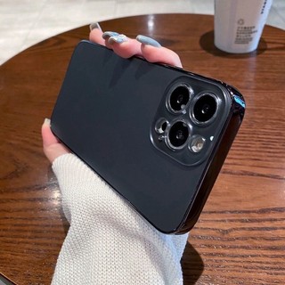 Ốp điện thoại mạ PC mờ Tương thích cho iPhone 15 14 12 13 11 Pro Max 14Plus