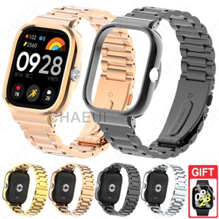 Vòng đeo tay dây đeo bằng thép không gỉ cho Redmi Watch 5 4 3 Active 2 Lite / Poco Watch / Mi Watch Lite
