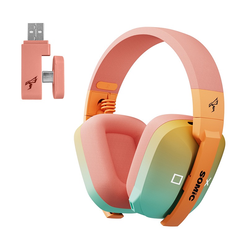 Tai Nghe Chơi Game Có Dây SOMIC G810 2.4G Bluetooth + Bluetooth 3.5mm Âm Thanh 3D PS4 / Xbox / PS5 / Điện Thoại