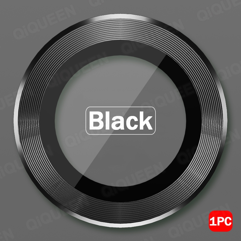 Kính Cường Lực Bảo Vệ Camera Sau Có Vòng Nhẫn Kim Loại Cho iPhone 15/15 Pro/15 Pro Max/14/14 Pro Max/14 Pro/13 Pro Max/12 Pro Max/11 Pro Max/11/12/13 Mini/15 Plus