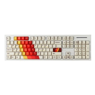 Ymdk cherry profile 1970 thuốc nhuộm âm nhạc thăng hoa pbt dày keycap cho bàn phím cơ mx 61 68 84 87 96 104 108