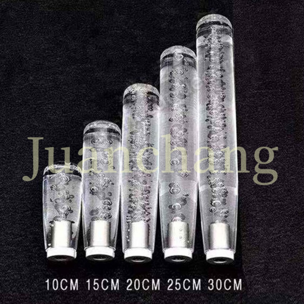Tay Nắm Cần Gạt Số Có Đèn LED Pha Lê Nhiều Màu 10/15/20/25/30cm
