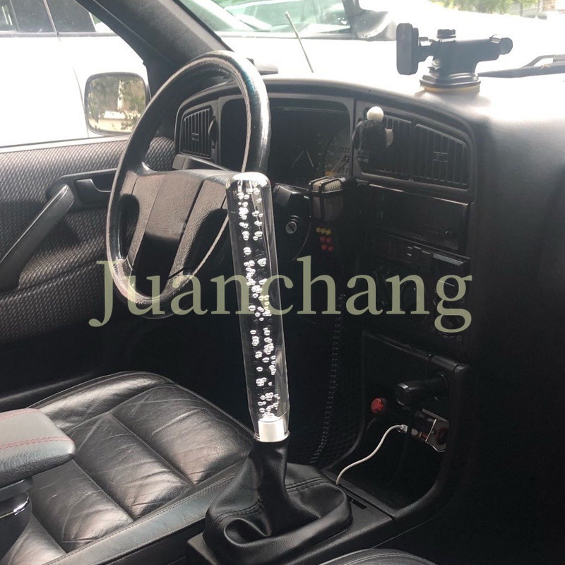Tay Nắm Cần Gạt Số Có Đèn LED Pha Lê Nhiều Màu 10/15/20/25/30cm
