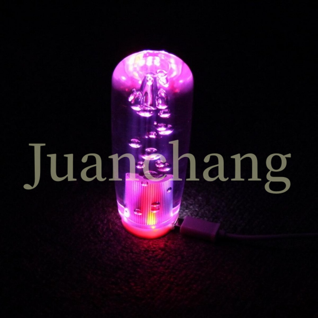 Tay Nắm Cần Gạt Số Có Đèn LED Pha Lê Nhiều Màu 10/15/20/25/30cm