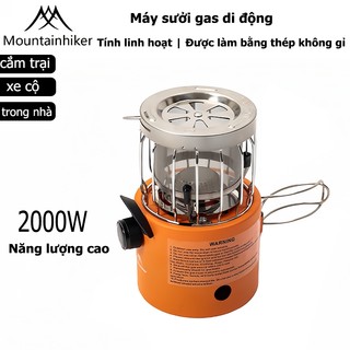 Lò sưởi ấm bếp gas mountainhiker,mang đi cắm trại ngoài trời tiện lợi szk868