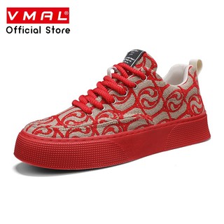 Vmal Bốn Mùa Thời Trang Đế Dày Thoáng Khí Vải Thể Thao Hợp Thời Trang