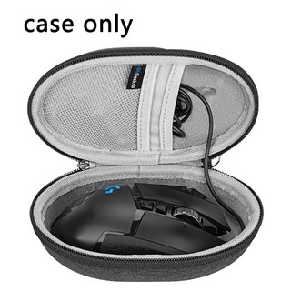 Ốp lưng chuột geekria tương thích với logitech g502 hero / g502 se hero / g502 lightspeed mouse, vỏ du lịch cứng cho chuột văn phòng chơi game không dây