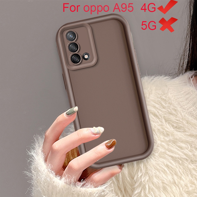 Ốp Lưng OPPO A95 4G Cao Cấp Vỏ Silicon Chống Sốc , Vỏ Điện Thoại TPU