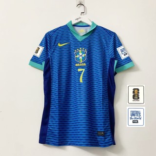 Áo bóng đá sân khách đội tuyển brazil s-4xl 24 / 25
