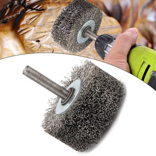 Đường kính 50 mm Độ dày 25 mm Thép không gỉ Bàn chải bánh xe quay Máy mài Dụng cụ quay Máy mài Dụng cụ quay cho phụ kiện đánh bóng máy khoan Mini