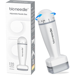 Mới Có Thể Điều Chỉnh Bio120 Pin Derma Stamp Micro Hair Regrowth Derma Roller Cho Tóc Regrowth Chăm Sóc Da