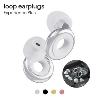 Loop Experience Plus - Nút tai giảm tiếng ồn (-23dB) cho Sự kiện, Buổi hòa nhạc, Độ nhạy tiếng ồn, Du lịch & Lái xe mô tô - Thiết bị bảo vệ thính giác có thể tái sử dụng, độ trung thực cao