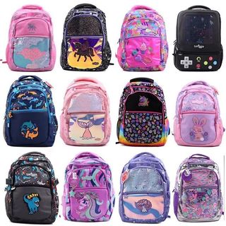 Dòng túi đi học cỡ lớn Úc smiggle, ba lô dung tích lớn dành cho học sinh