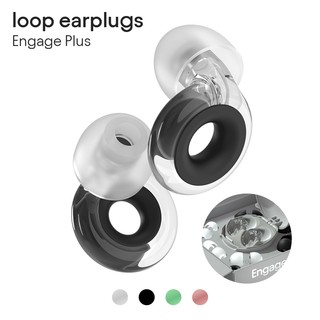 Loop Engage Plus – Nút tai giảm tiếng ồn với độ chính xác cao (16+5 dB) phù hợp cho các hoạt động giao tiếp xã hội, trò chuyện gia đình và nhạy cảm với tiếng ồn - Thiết kế thời trang - Mút xốp hoặc Silicone - Nhiều kích thước.