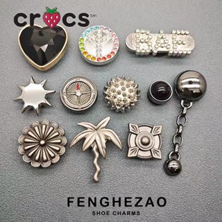  sticker dép crocs jibbitz Crocs Túi Đựng Giày Dép crocs Jibbitz Crocs Lỗ Giày Hoa Crocs Phụ Kiện Giày Hoa Kim Loại jibbitz Giày Được Trang Trí 2024 Mới charm dép crocs charm gắn dép jibitz cross charm crocs set chamr dép crocs phụ kiện dép cross jibbitz 