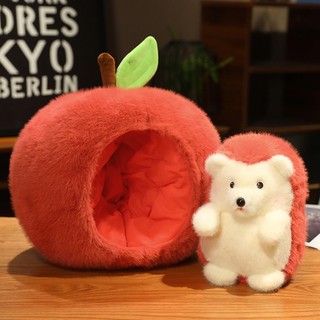 Trộm Trái Cây Cấm Nhím Nhỏ Apple Sang Trọng Đồ Chơi Búp Bê Búp Bê Ragdoll Quà Tặng
