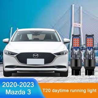 2 Đèn led T20 cho 2020-2023 mazda 3 mazda6 mazda cx3 mazda cx30 Đặc biệt Thay thế Đèn chiếu sáng công viên phía trước Chạng vạng Đèn chạy ban ngày