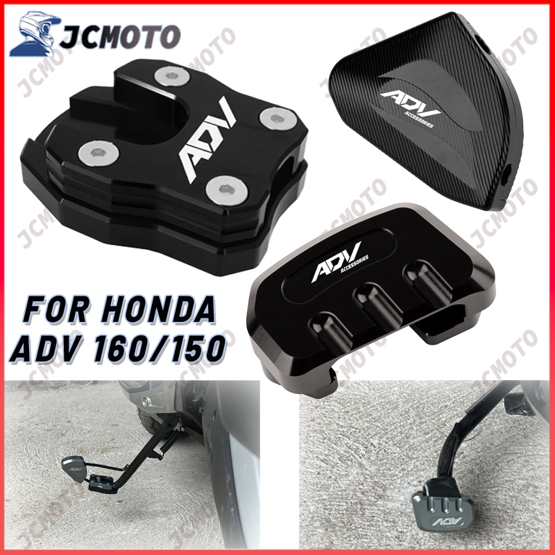 Dành Cho Xe HONDA ADV160 ADV 150 160 ADV150 2019-2025 2026 Phụ Kiện Xe Máy Nhôm Chân Đế Bên Đứng Mở 