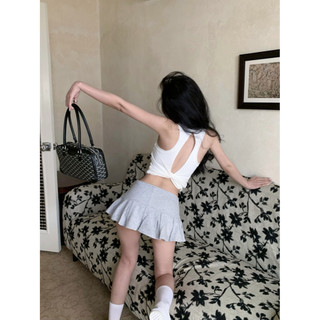 【COLORBLLIND】Áo thể thao không tay rỗng Chạy bộ thể dục Yoga Wear Top