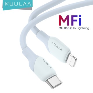 ‌‌[KHUYẾN MÃI]Cáp Sạc Nhanh KUULAA C-L 30W PD Chuẩn MFi - Lightning Truyền Dữ Liệu, Tương Thích iPhone 6-14