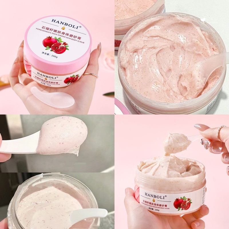 Hạt lựu Tẩy Tế Bào Chết Làm Sạch Da Làm Mềm Keratin Dưỡng Ẩm Tẩy Tế Bào Chết 200g | BigBuy360 - bigbuy360.vn